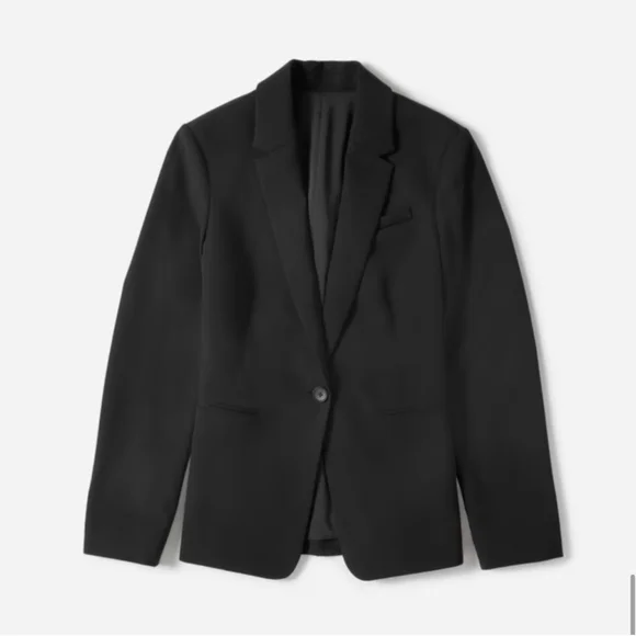 Everlane Black Blazer NWT ( flaw) - Picture 4 of 16